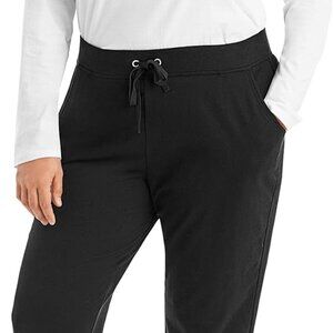JMS by Hanes Women's Plus Size French Terry Pocket Capri